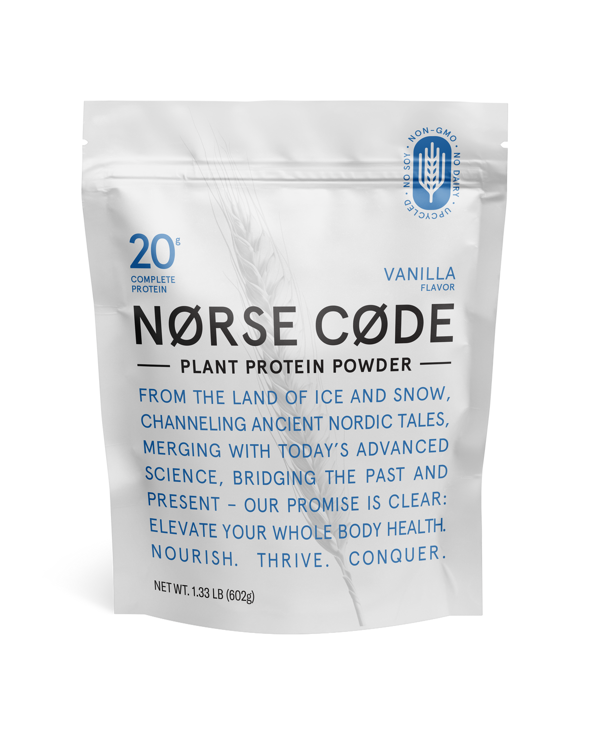 [Subscription] 4 pack NØRSE CØDE Vanilla Plant Protein Powder